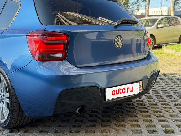 2012 BMW 1 серии 116i II (F20/F21), синий - вид 22
