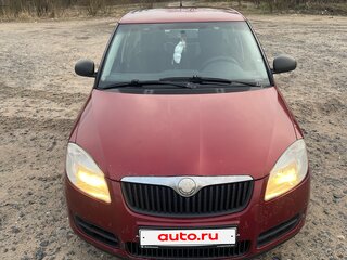 2009 Skoda Fabia II, пурпурный, 230000 рублей, вид 2