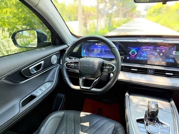 2023 Chery Tiggo 7 Plus I Рестайлинг, чёрный, 1240000 рублей - вид 9