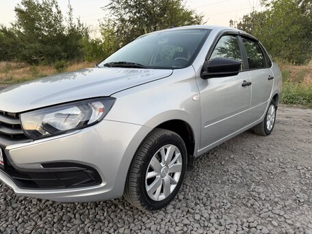 2022 Lada (ВАЗ) Granta I Рестайлинг, серый, 740000 рублей, вид 5
