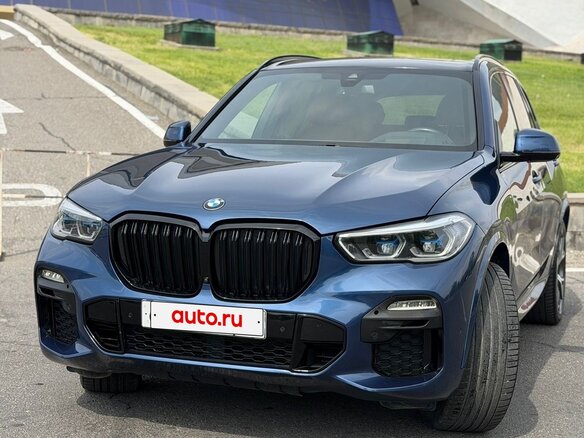2020 BMW X5 40i IV (G05/G18), синий, 6500000 рублей