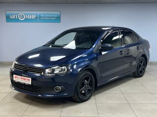 2014 Volkswagen Polo V, синий, 749000 рублей, вид 1