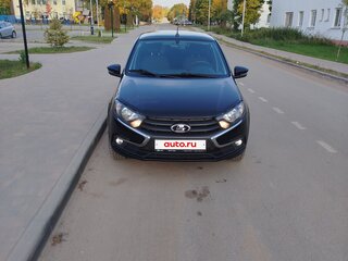 2019 Lada (ВАЗ) Granta I Рестайлинг, чёрный, 610000 рублей, вид 1