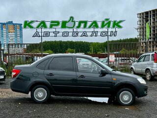2015 Lada (ВАЗ) Granta I, чёрный, 359000 рублей, вид 3