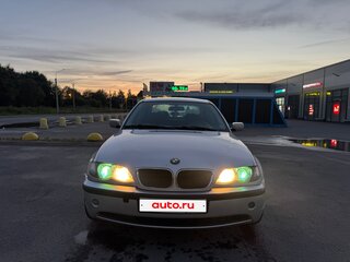 2003 BMW 3 серии 318i IV (E46) Рестайлинг, серебристый, 430000 рублей, вид 2