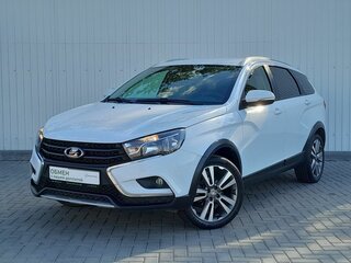 2019 Lada (ВАЗ) Vesta SW Cross I, белый, 1099000 рублей, вид 1