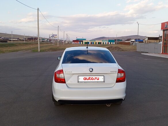 2015 Skoda Rapid I, белый, 960000 рублей - вид 5