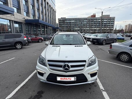 2014 Mercedes-Benz GL-Класс 350 II (X166), белый, 3090000 рублей, вид 2