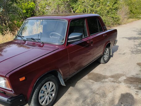 2007 Lada (ВАЗ) 2107, пурпурный, 209999 рублей, вид 1