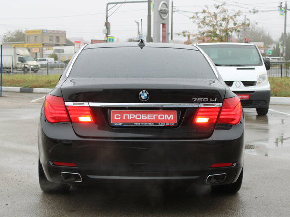 2010 BMW 7 серии Long 750Li V (F01/F02/F04), чёрный, 1415000 рублей - вид 5