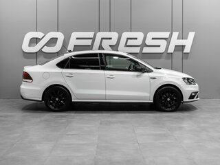 2017 Volkswagen Polo V Рестайлинг, белый, 1279000 рублей, вид 5