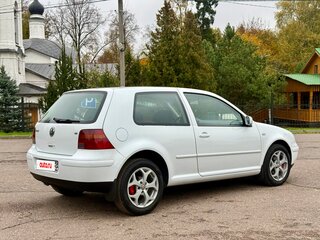 1998 Volkswagen Golf IV, белый, 420000 рублей, вид 5