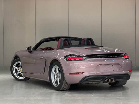 2022 Porsche Boxster IV 718 (982), розовый - вид 3