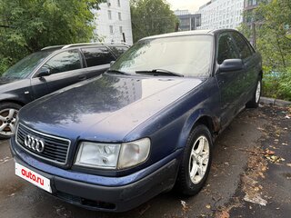 1993 Audi 100 IV (C4), синий, 270000 рублей, вид 1