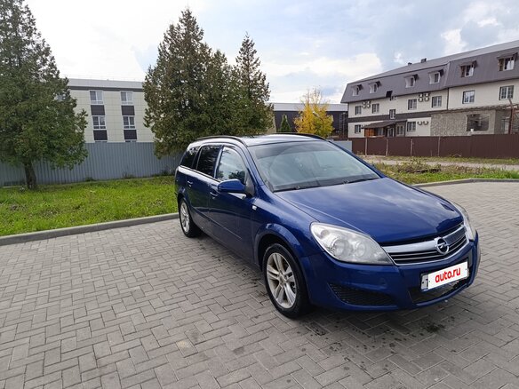2008 Opel Astra H Рестайлинг, синий, 300000 рублей - вид 2