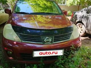 2008 Nissan Tiida I, красный, 560000 рублей, вид 2