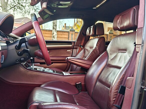 2007 Audi A8 II (D3) Рестайлинг 2, коричневый, 1050000 рублей - вид 8