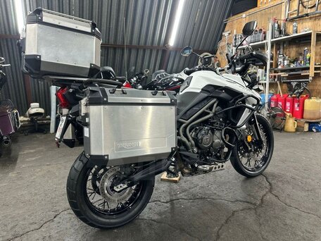 2019 Triumph Tiger 800, белый, 1050000 рублей, вид 5