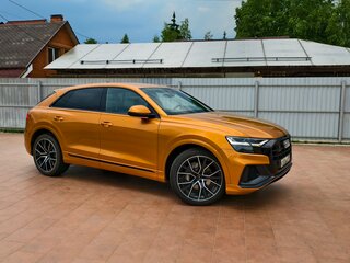 2020 Audi Q8 45 TDI I (4M), оранжевый, 6000000 рублей, вид 2
