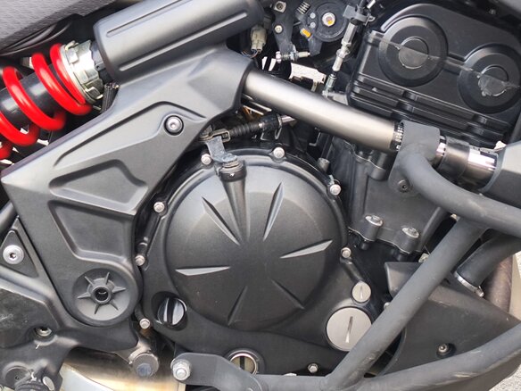 2012 Kawasaki Versys 650, чёрный, 420000 рублей - вид 5