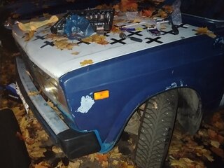 2009 Lada (ВАЗ) 2105, синий, 75000 рублей, вид 5
