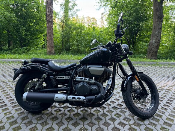 2019 Yamaha XV950 Bolt, чёрный, 650000 рублей