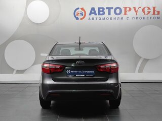 2013 Kia Rio III, серый, 895000 рублей, вид 4