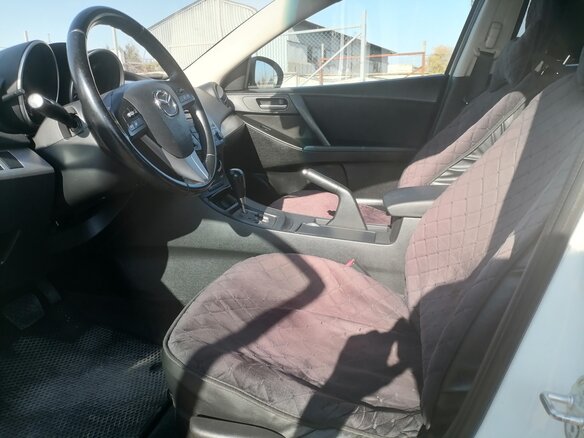 2012 Mazda 3 II (BL) Рестайлинг, белый, 903000 рублей - вид 6