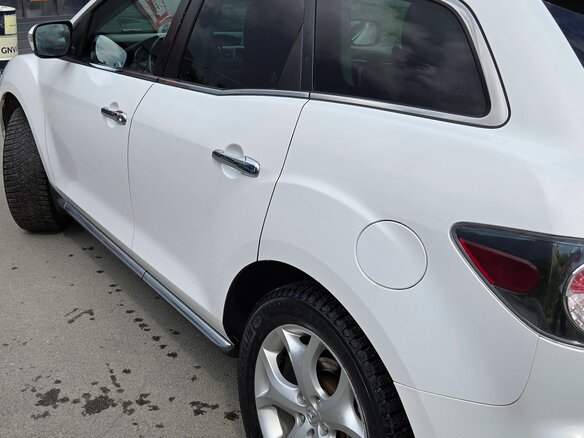 2010 Mazda CX-7 I Рестайлинг, белый, 1000000 рублей - вид 4