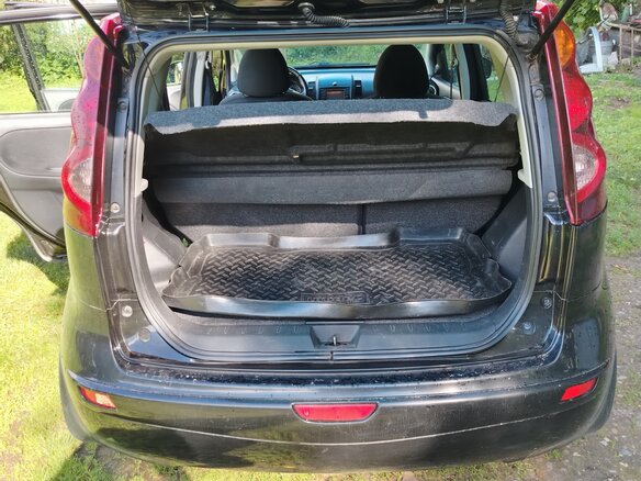 2010 Nissan Note I Рестайлинг, чёрный, 585000 рублей - вид 7
