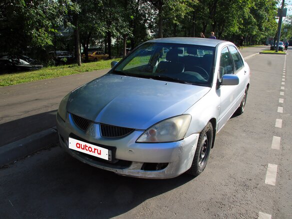 2003 Mitsubishi Lancer IX, серебристый, 230000 рублей - вид 2
