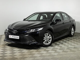 2019 Toyota Camry VIII (XV70), чёрный, 1929700 рублей, вид 1