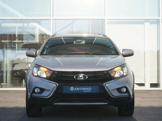 2019 Lada (ВАЗ) Vesta SW Cross I, серебристый, 989000 рублей, вид 2