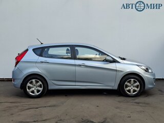 2012 Hyundai Solaris I, голубой, 535000 рублей, вид 4