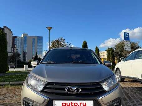 2021 Lada (ВАЗ) Granta I Рестайлинг, серый, 715000 рублей, вид 3