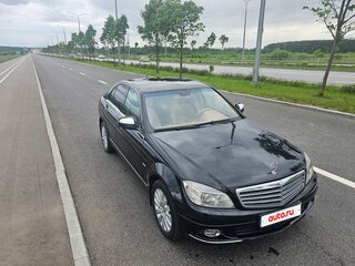 2008 Mercedes-Benz C-Класс 230 III (W204), чёрный, 1000000 рублей, вид 5