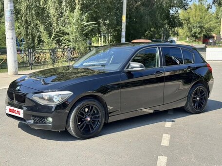2013 BMW 1 серии 116i II (F20/F21), чёрный, 860000 рублей, вид 4