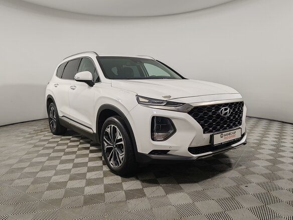2019 Hyundai Santa Fe IV, белый, 2699000 рублей - вид 2