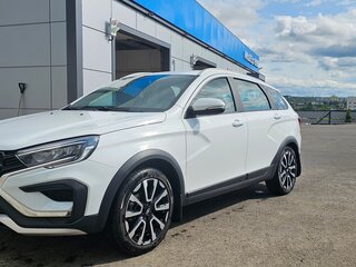 2024 Lada (ВАЗ) Vesta SW Cross I Рестайлинг (NG), белый, 1600000 рублей, вид 2