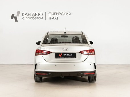 2020 Hyundai Solaris II Рестайлинг, серый, 1417000 рублей, вид 4