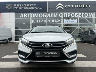 2024 Lada (ВАЗ) Vesta I Рестайлинг (NG), белый, 1400000 рублей, вид 2