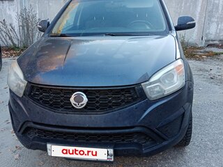2014 SsangYong Actyon II Рестайлинг, синий, 950000 рублей, вид 1