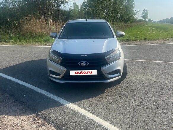 2016 Lada (ВАЗ) Vesta I, серебристый, 660000 рублей