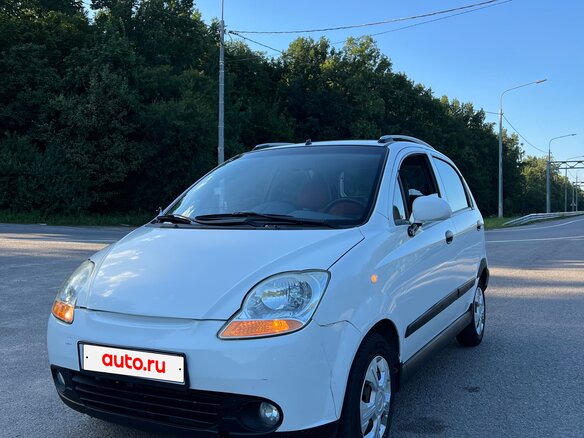 2008 Chevrolet Matiz II, белый, 185000 рублей - вид 2