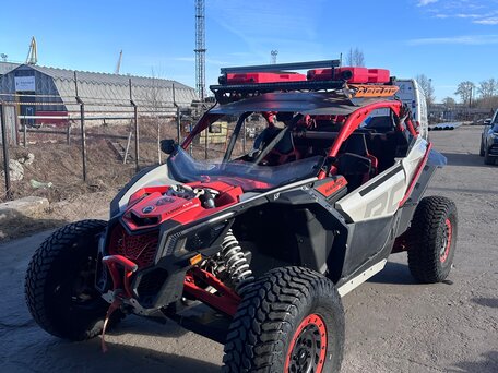 2022 BRP Can-Am Maverick X RC Turbo RR, красный, 3300000 рублей, вид 1