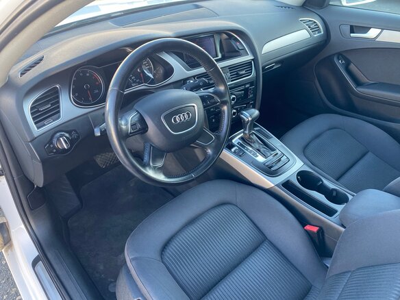 2013 Audi A4 IV (B8) Рестайлинг, белый, 1350000 рублей - вид 11