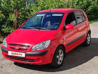 2006 Hyundai Getz I Рестайлинг, красный, 450000 рублей, вид 3