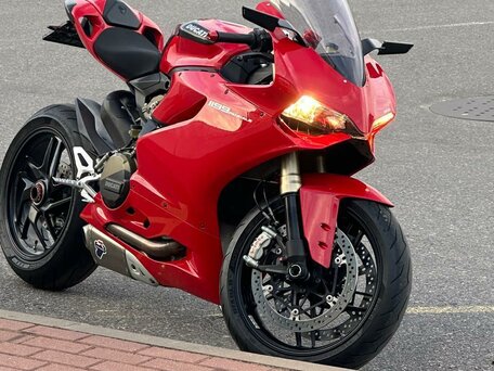 2012 Ducati 1199 Panigale, пурпурный, 1570000 рублей, вид 1