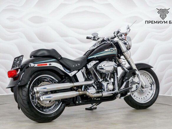 2007 Harley-Davidson Fat Boy, чёрный, 785000 рублей - вид 5