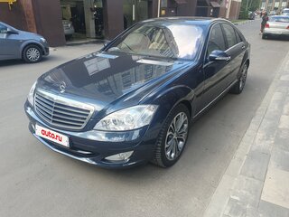 2007 Mercedes-Benz S-Класс 450 V (W221), синий, 1550000 рублей, вид 1